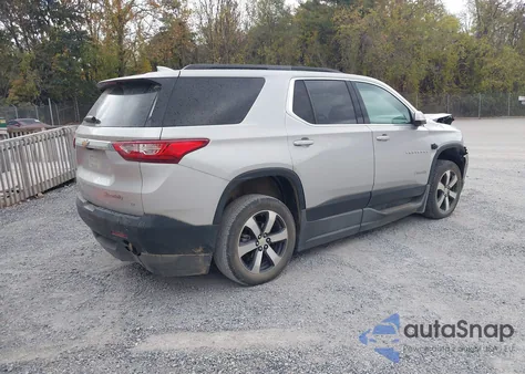 2021 Chevrolet Traverse Fwd Lt Leather from USA, damaged, VIN 1GNERHKW7MJ120221